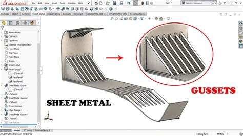 how to make sheet metal stronger|how to stiffen sheet metal.